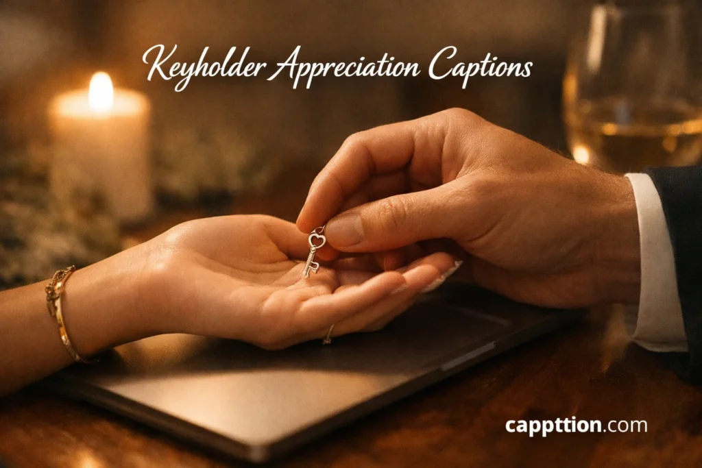Keyholder Appreciation Captions