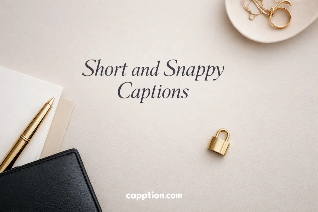 Short and Snappy Captions