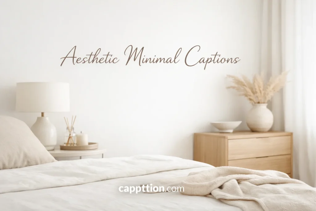 Aesthetic Minimal Captions