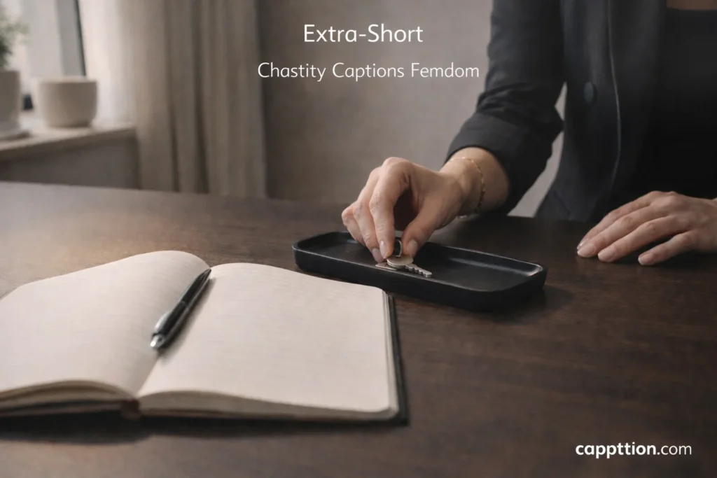 Extra-Short Chastity Captions Femdom 