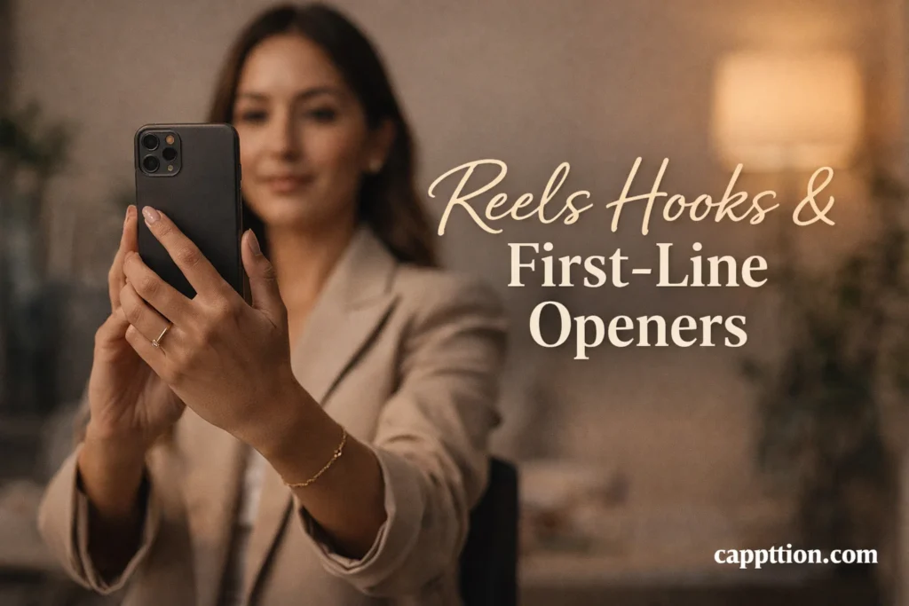 Reels Hooks & First-Line Openers