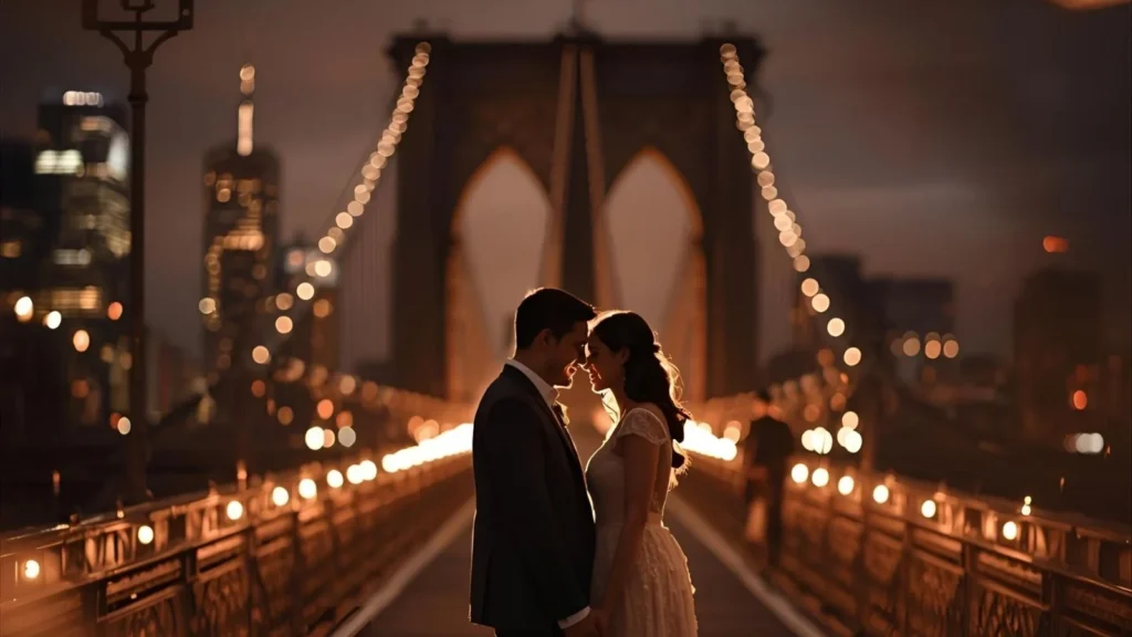 brooklyn bridge instagram captions at night