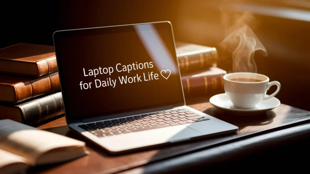 Laptop Captions For Daily Work Life 💻