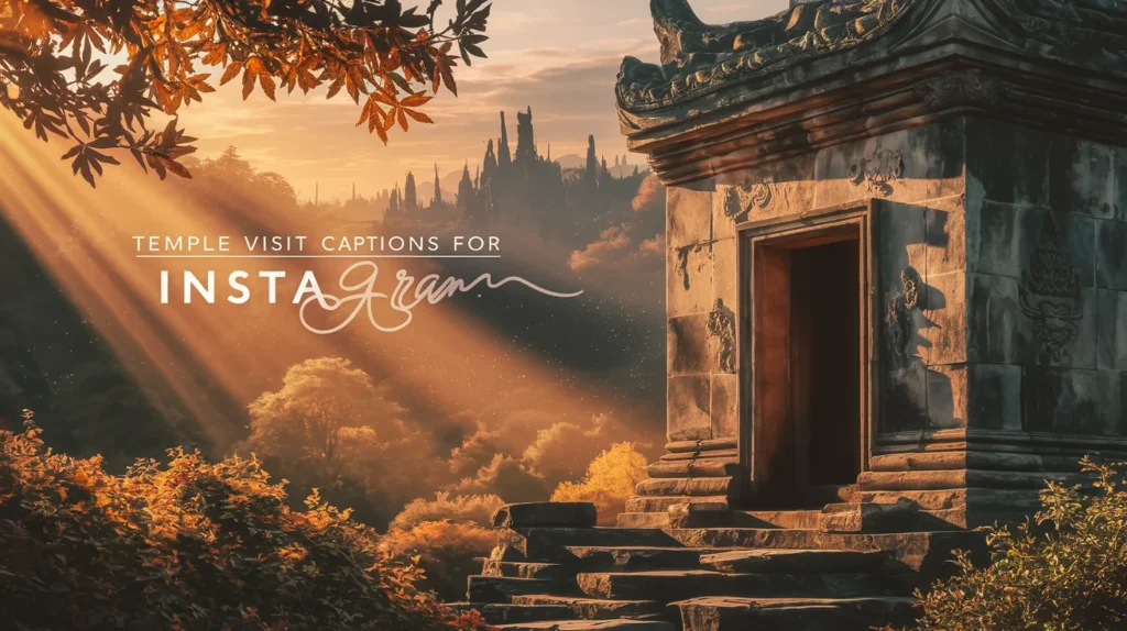 Temple Visit Captions For Instagram
