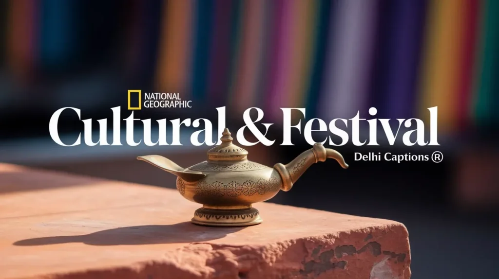 Cultural & Festival Delhi Captions 🎉