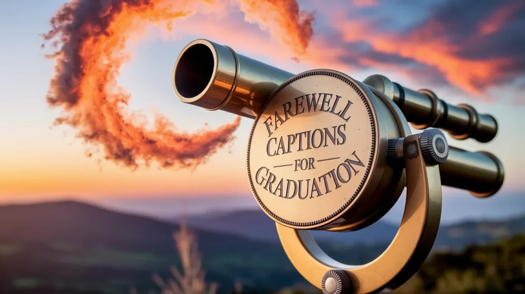 Farewell Captions For Graduation