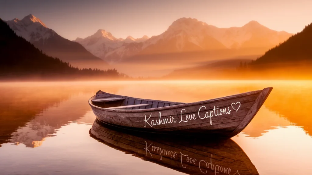 Kashmir Love Captions ❤️