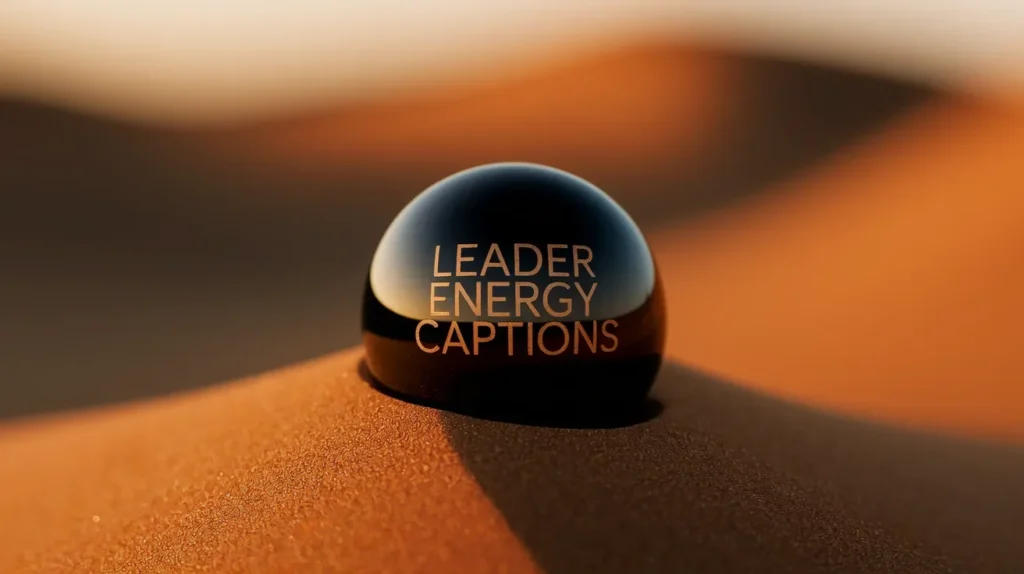Leader Energy Captions