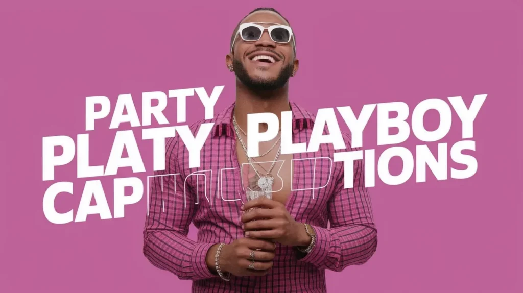 Party Playboy Captions 🎉