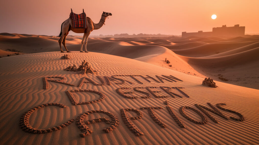 Rajasthan Desert Captions 🐪