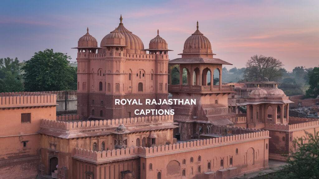 Royal Rajasthan Captions 👑