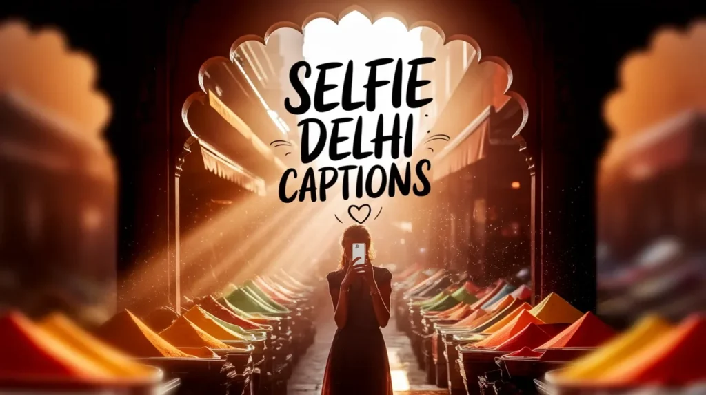 Selfie Delhi Captions 🤳