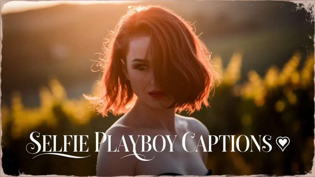 Selfie Playboy Captions 🤳