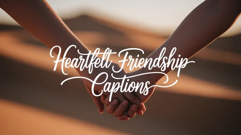 Heartfelt Friendship Captions