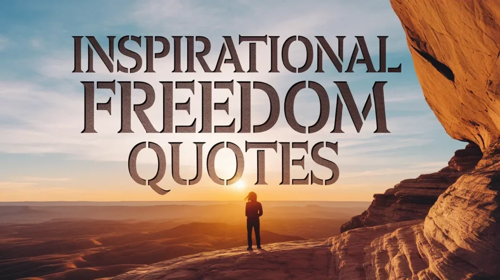 Inspirational Freedom Quotes