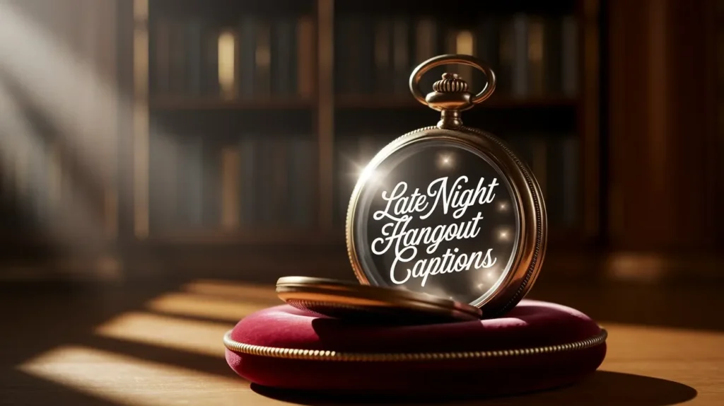 Late Night Hangout Captions