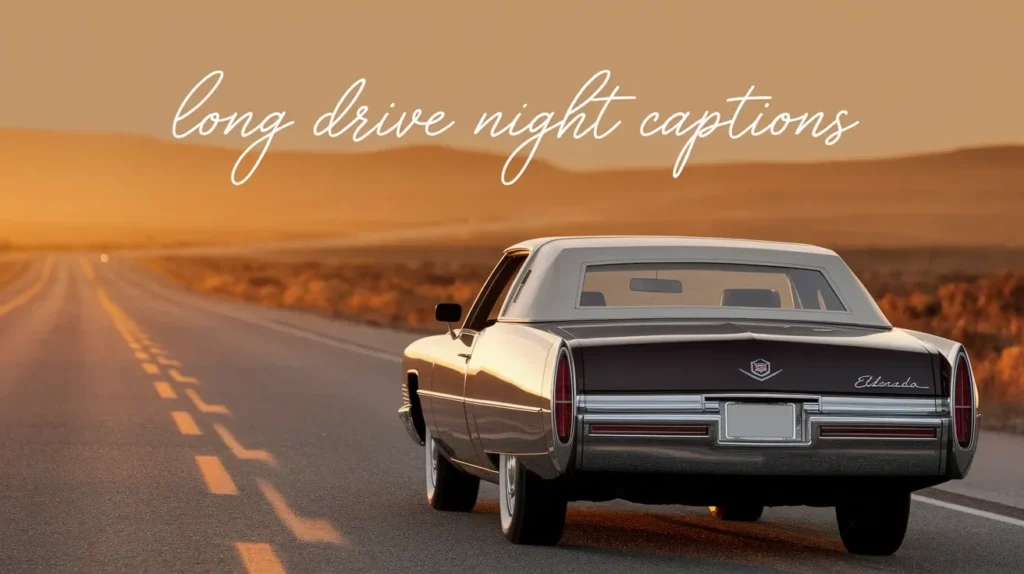 Long Drive Night Captions