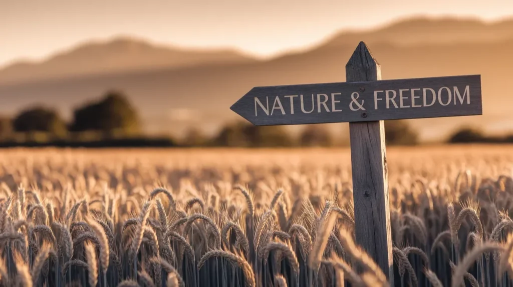 Nature & Freedom Captions