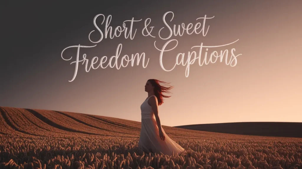Short & Sweet Freedom Captions
