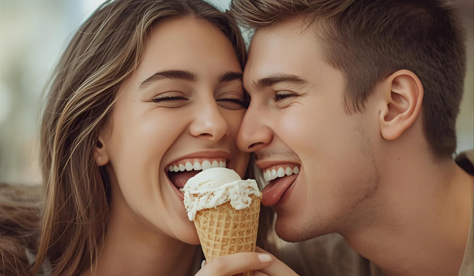 Caption on Ice Cream