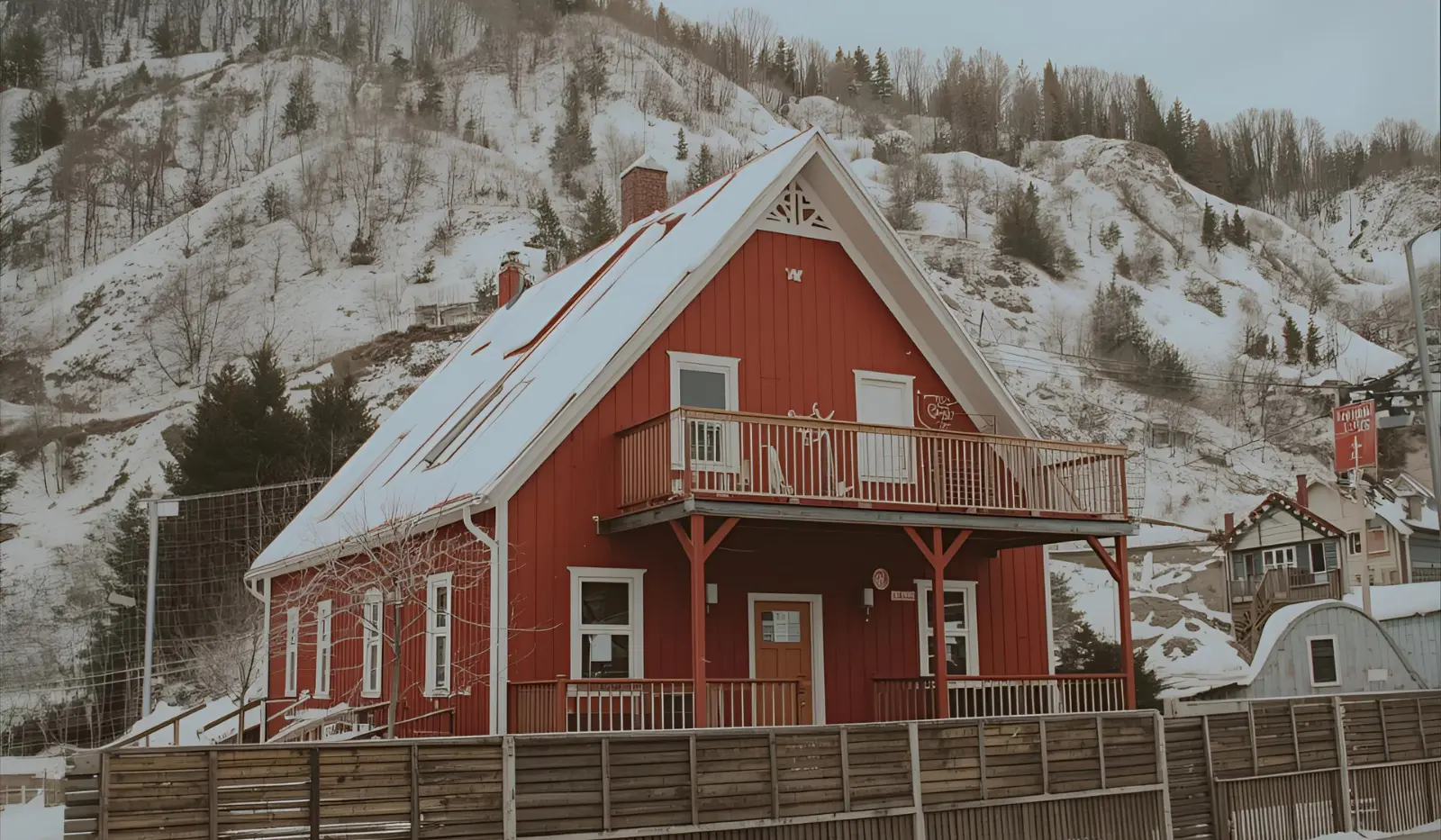 Captions on Red Colour