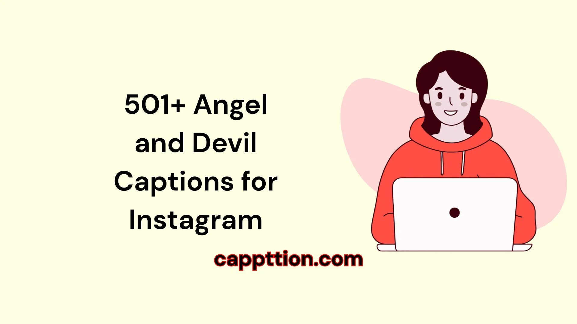 501+ Angel and Devil Captions for Instagram