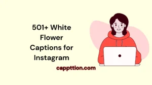 501+White Flower Captions for Instagram