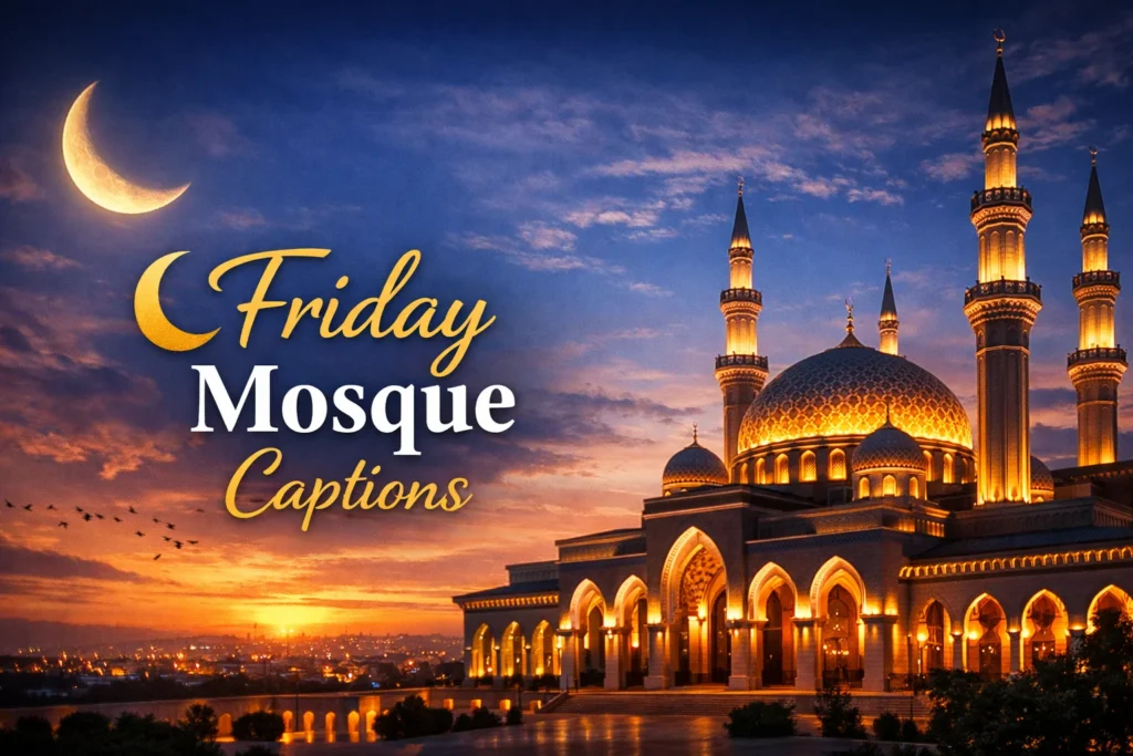 🌙 Friday Mosque Captions