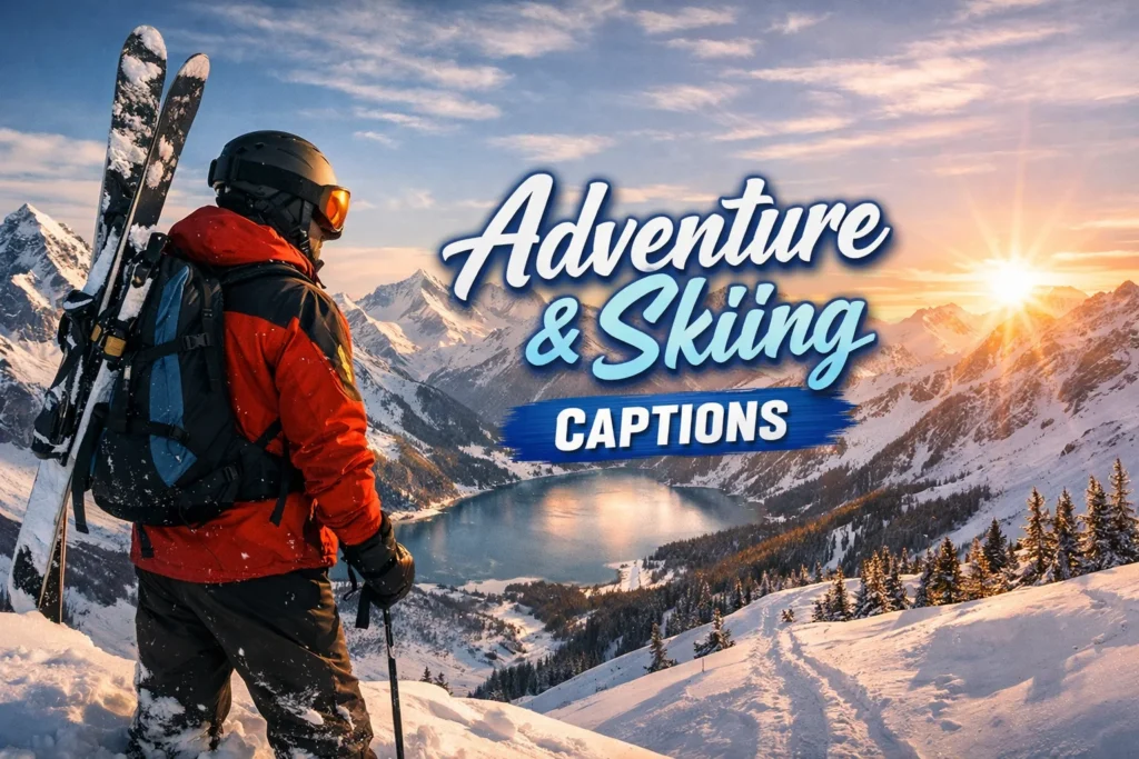 🏂 Adventure & Skiing Captions