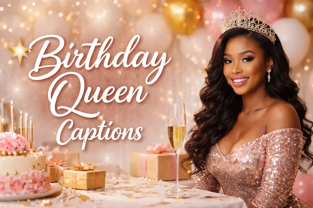 💫 Birthday Queen Captions