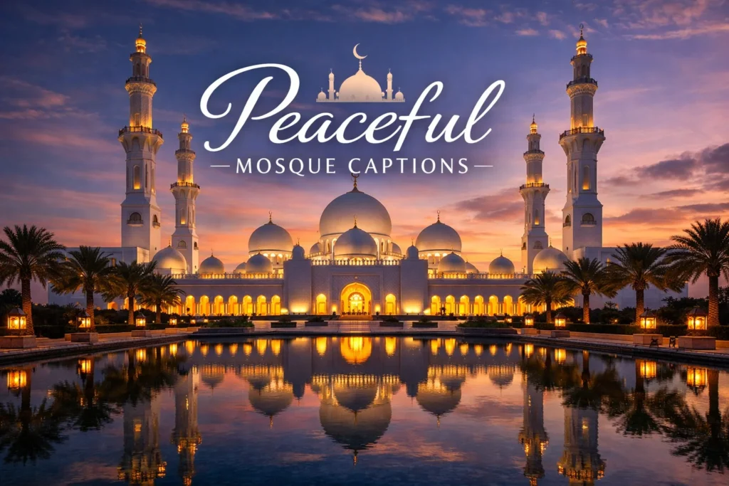 🕌 Peaceful Mosque Captions