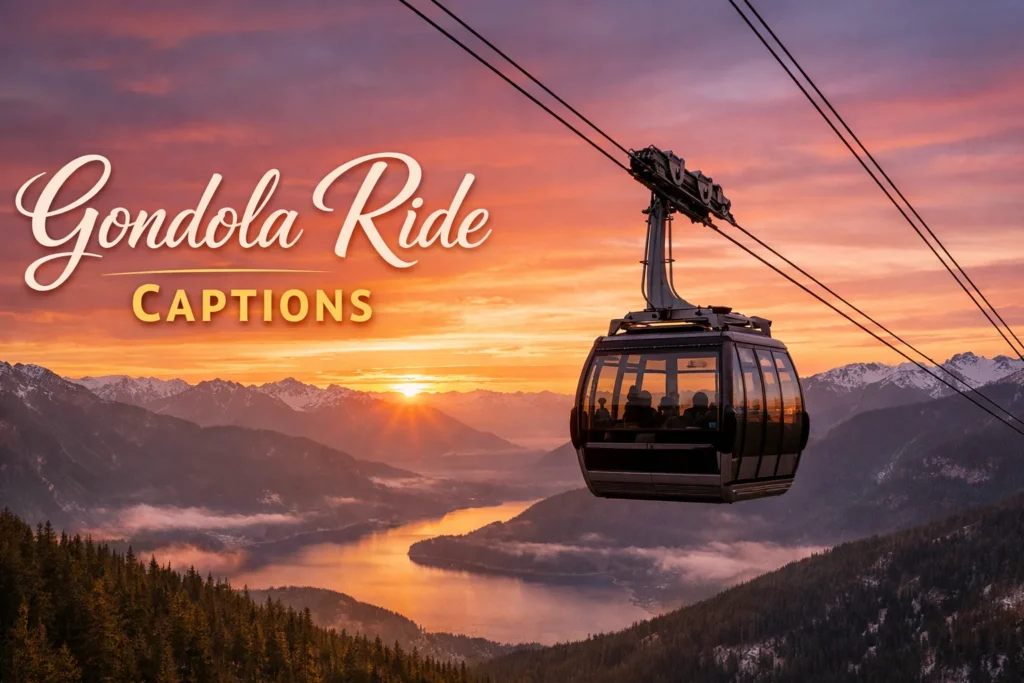 🚡 Gondola Ride Captions
