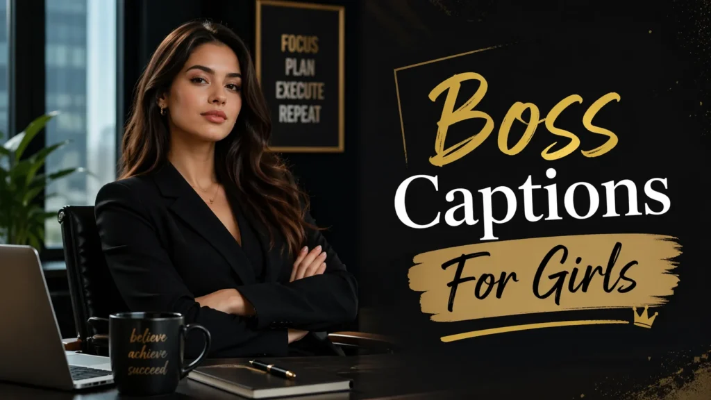 Boss Captions For Girls