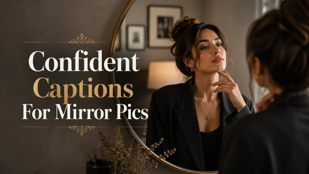 Confident Captions For Mirror Pics