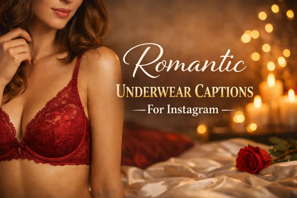 Romantic Underwear Captions For Instagram