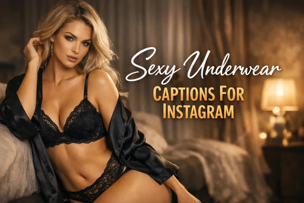 Sexy Underwear Captions For Instagram