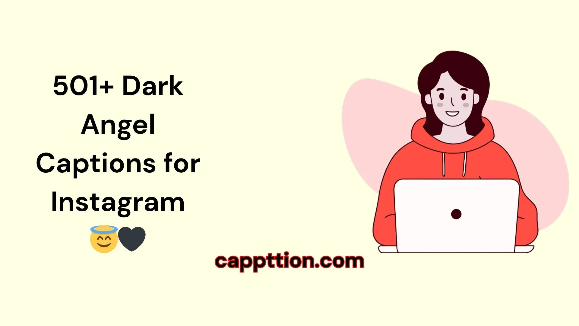 Dark Angel Captions for Instagram 😇🖤