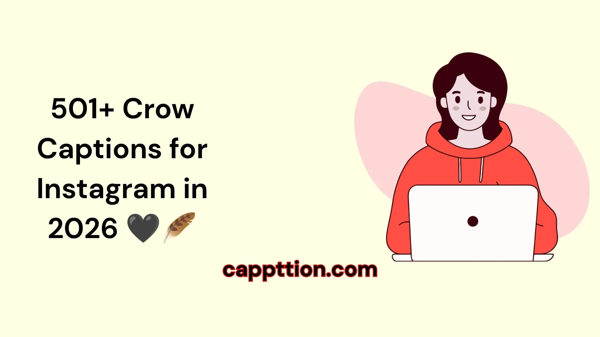 Crow Captions for Instagram in 2026 🖤🪶