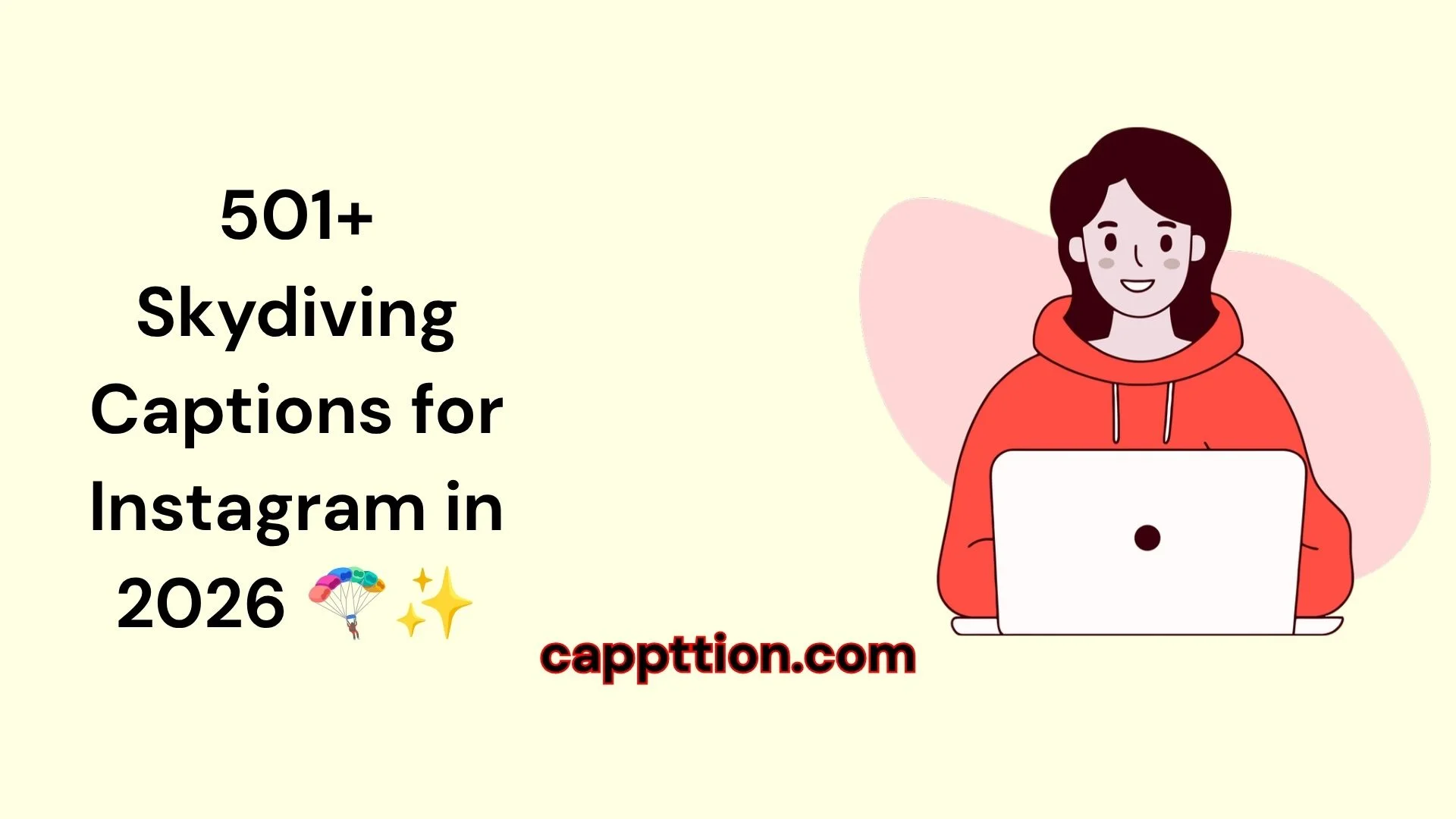Skydiving Captions for Instagram in 2026 🪂✨